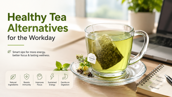 Healthy Tea Alternatives for the Workday