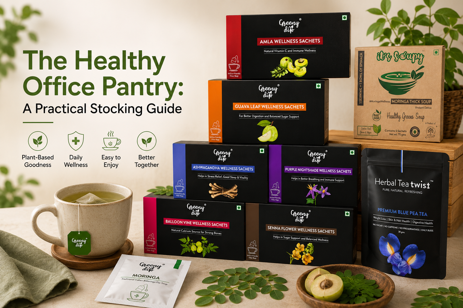 The Healthy Office Pantry: A Practical Stocking Guide