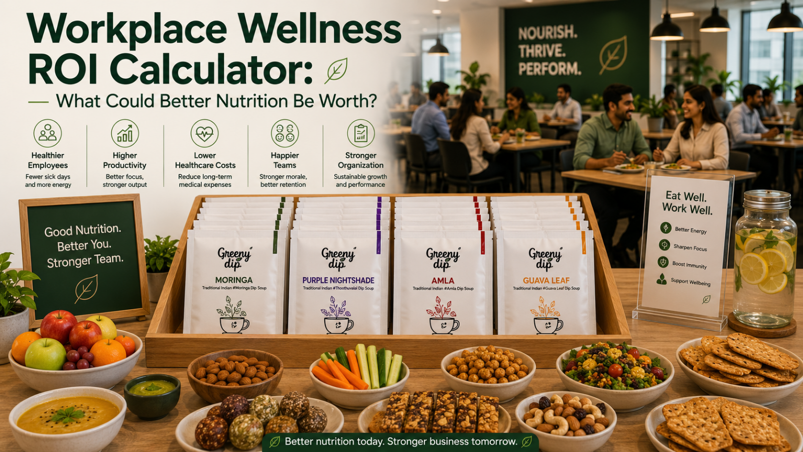 Workplace Wellness ROI Calculator: What Could Better Nutrition Be Worth?