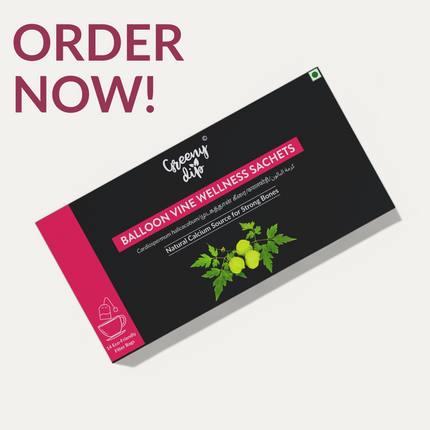 Balloon Vine Wellness Sachets (14-Day Pack) | Natural Calcium | Supports Bone & Joint Health | Mudakkathaan Keerai