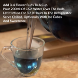 Premium Blue Tea (Whole Buds, 60 servings) | Weight Management | Skin & Hair Health