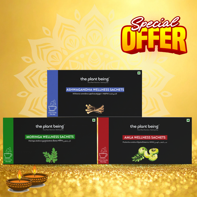 Diwali Bundle 1 - Moringa, Amla, Ashwagandha