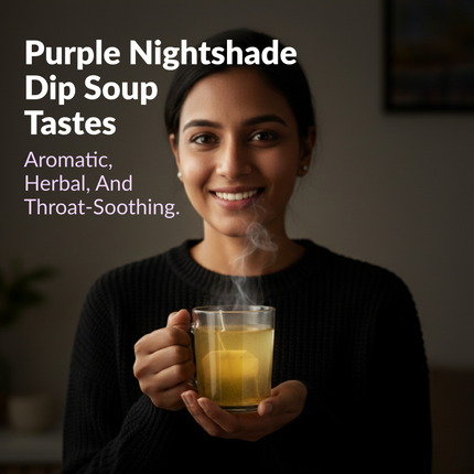 Purple Nightshade Wellness Sachets (14-Day Pack) | Lung Care | Cold & Cough Relief | Thoothuvalai Keerai