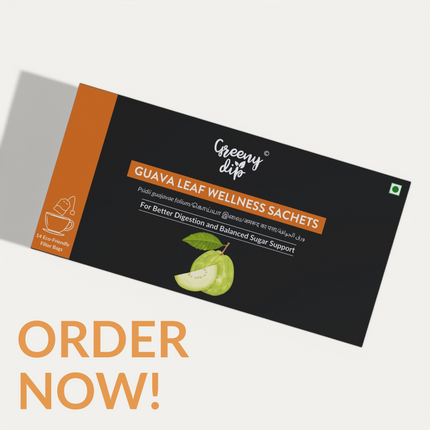 Guava Leaf Wellness Sachets (14-Day Pack) | Healthy Digestion | Blood Sugar Management