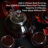 Premium Hibiscus Tea (Whole Buds, 60 Servings) | Diabetic Care | Healthy Gut